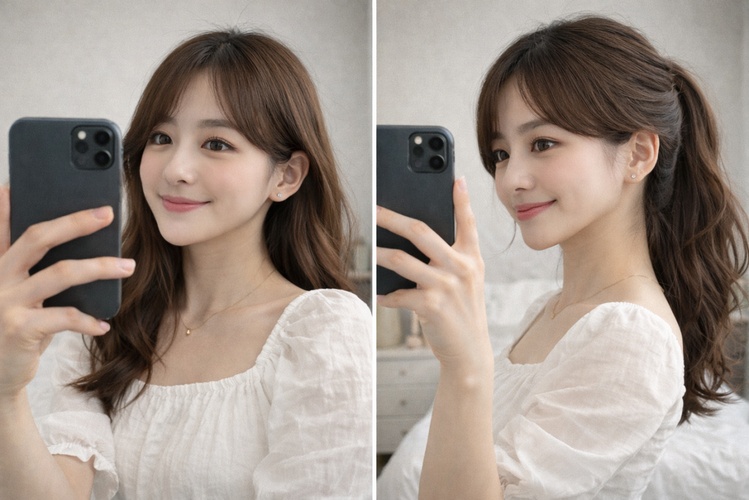 對鏡子自拍 技巧