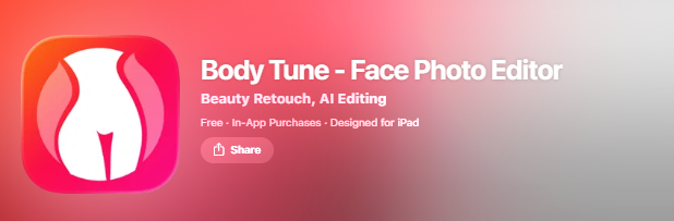 写真 痩せて見える 加工 Body Tune