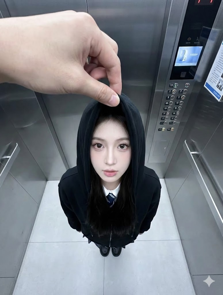 つままれてる加工