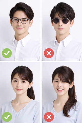 履歴 書 写真 背景 色