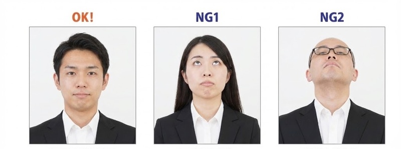 証明 写真 自 撮り コツ