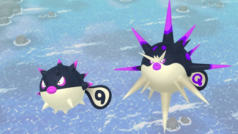 ポケモンGO ハリーセン進化