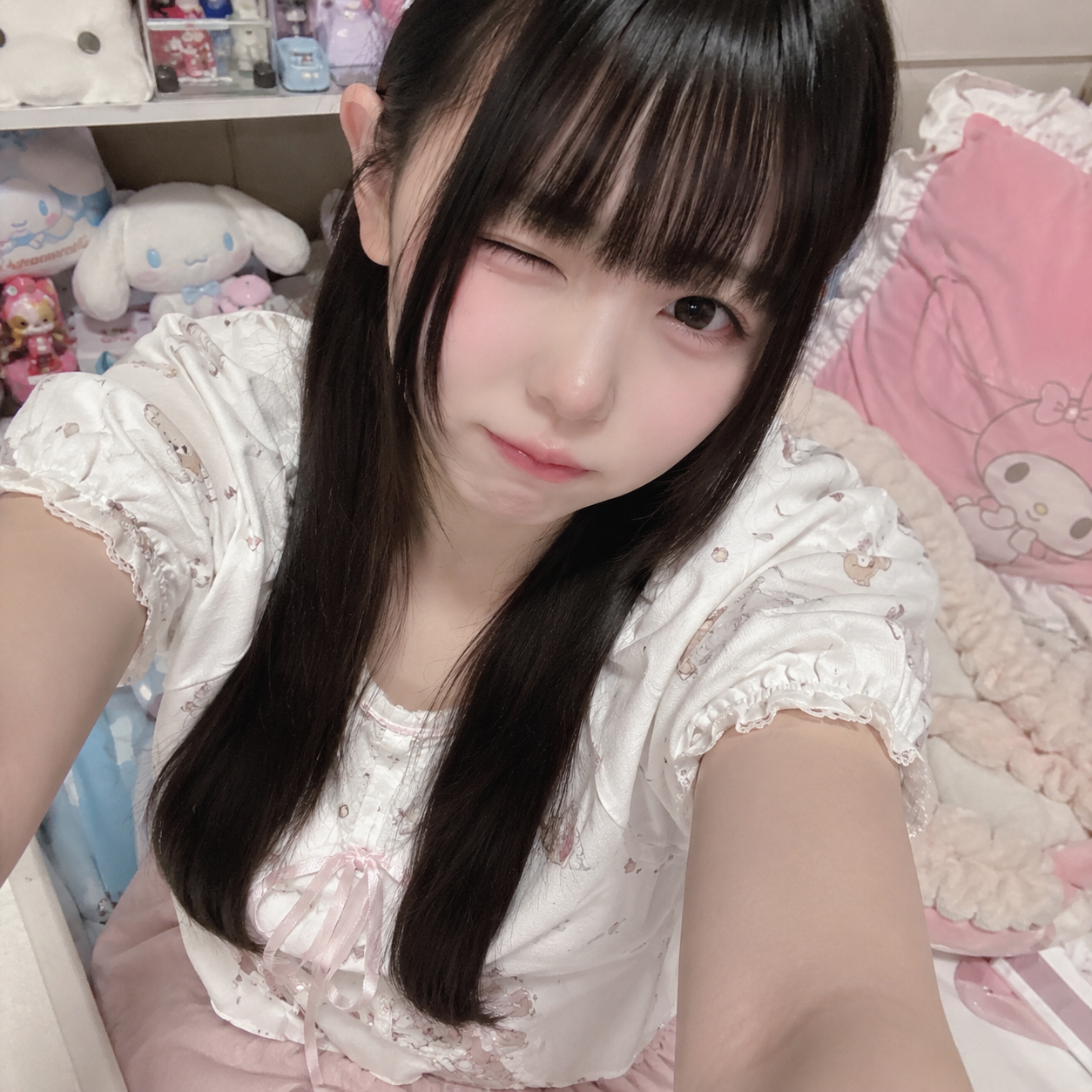 ちゃっぴーの自撮り写真送って