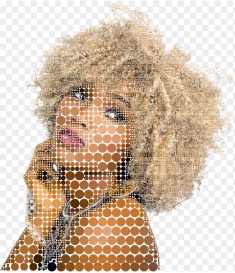 ドット絵風に加工した自分の似顔絵アイコン