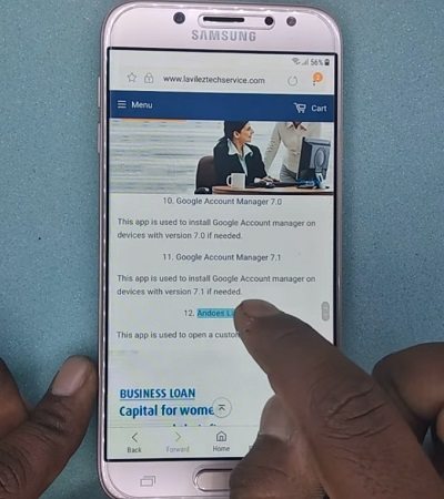 Googleアカウント認証を回避する