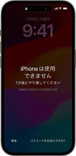 iPad/iPhoneは使用できません